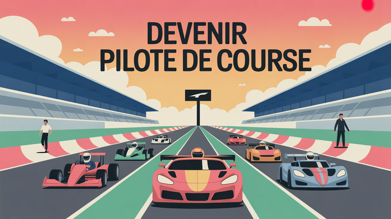 comment devenir pilote de course illustration parcours et disciplines