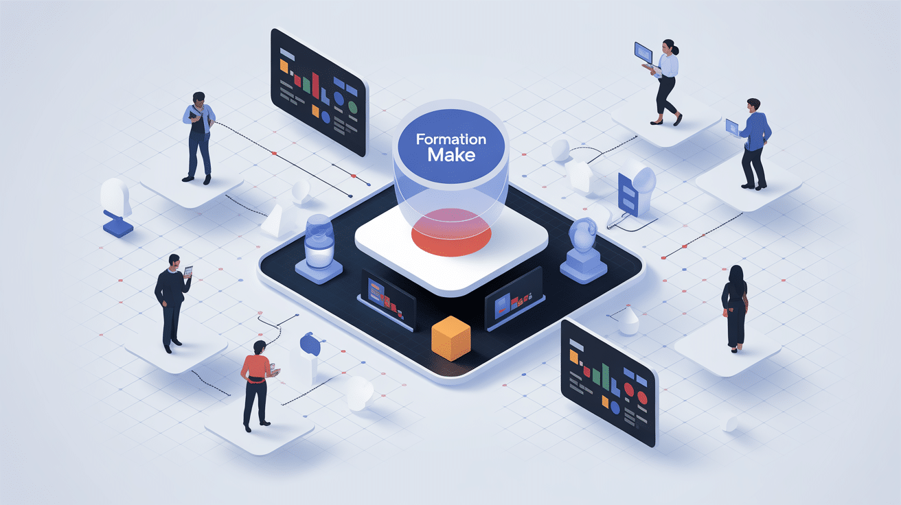 formation make illustration plateforme automatisation