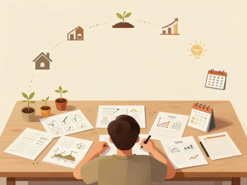 préparation projet formation maraîchage