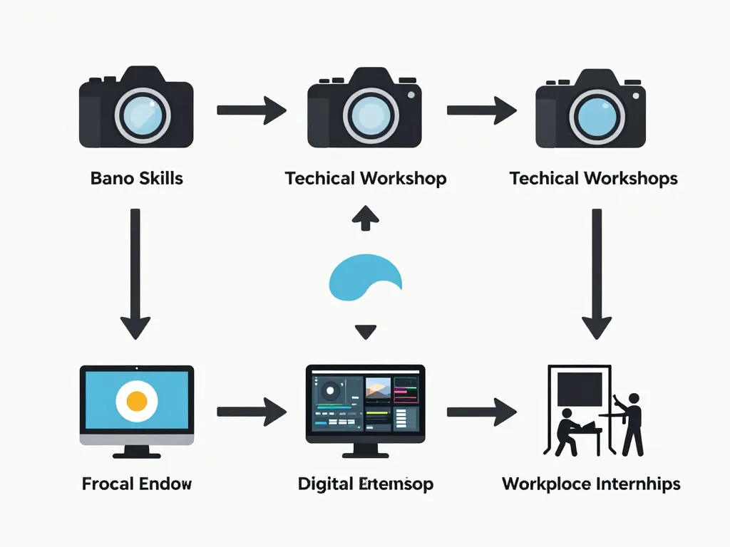 diagramme parcours étudiant lycée professionnel public de la photographie brassaï