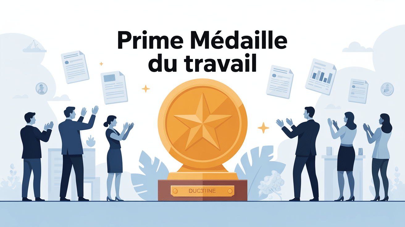 medaille du travail prime salariés récompensés