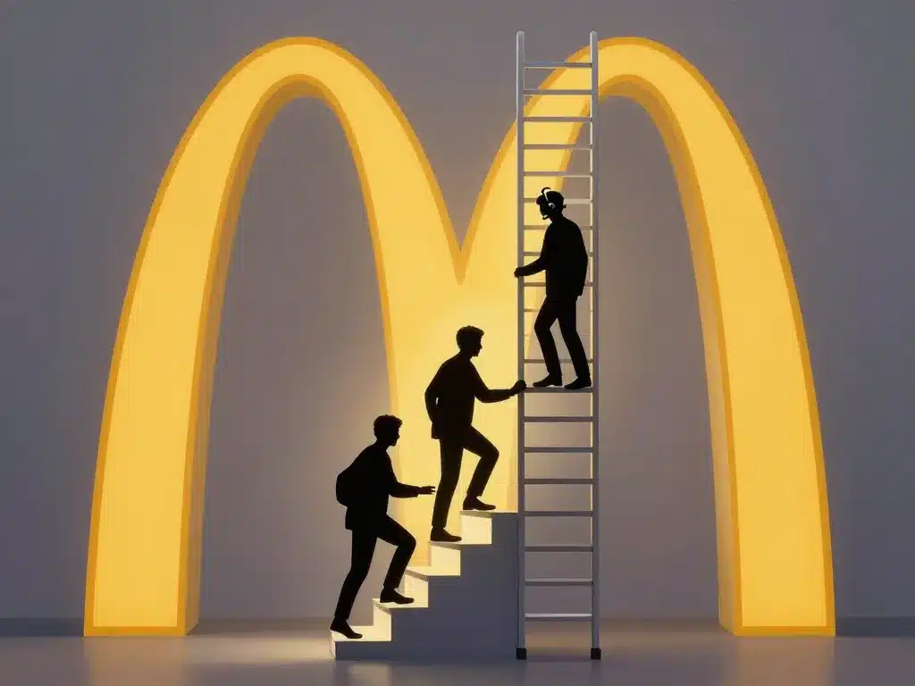 illustration progression salaire mcdo poste ancienneté