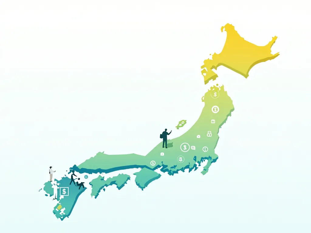 Diagramme smic japon carte niveaux salaire