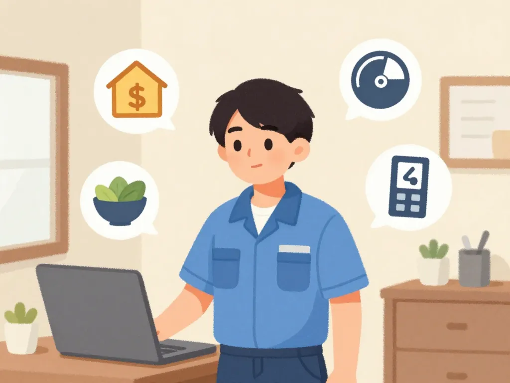 Illustration smic japon quotidien dépenses