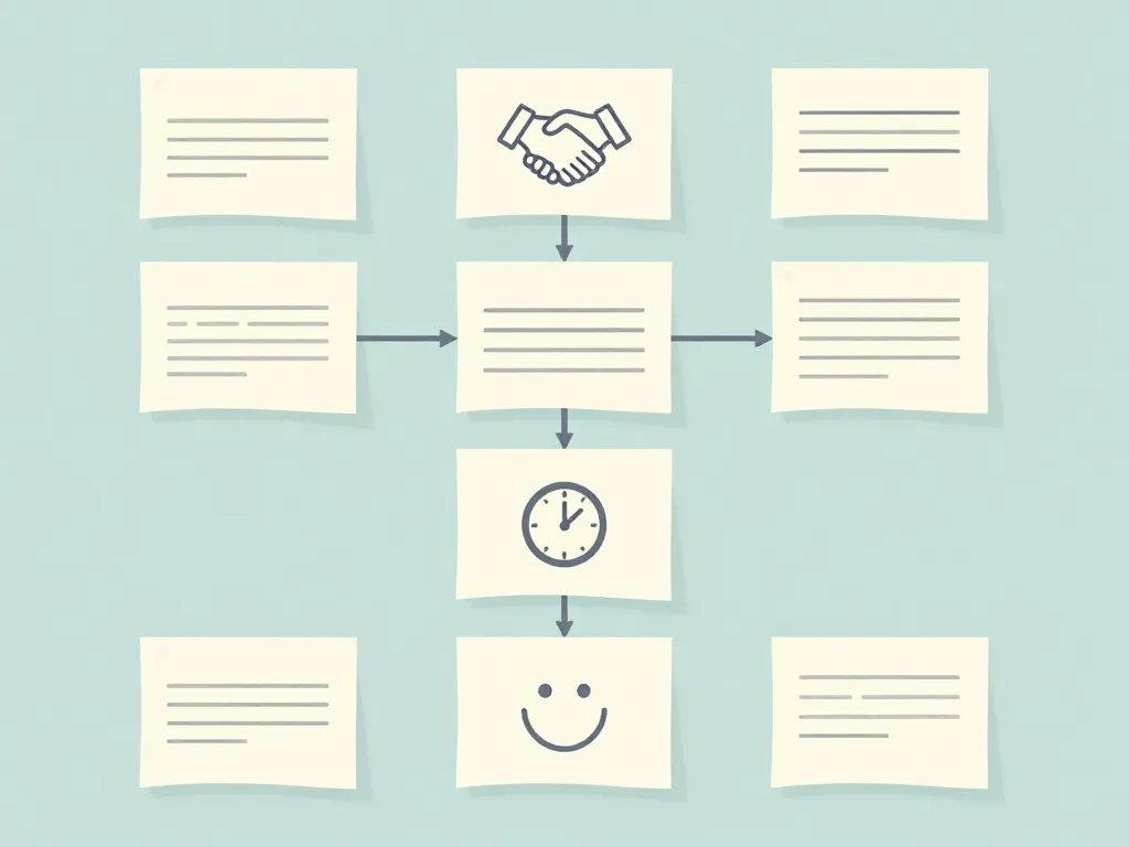 Diagramme structure lettre de motivation pour caissiere