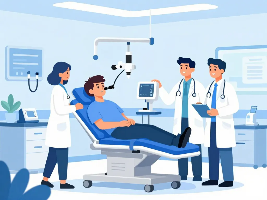 examen orl ubs ent hôpital patient