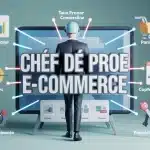 Chef de projet e-commerce au centre d’une stratégie omnicanale et de KPI