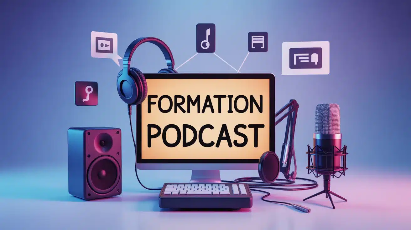 formation podcast : conception et diffusion