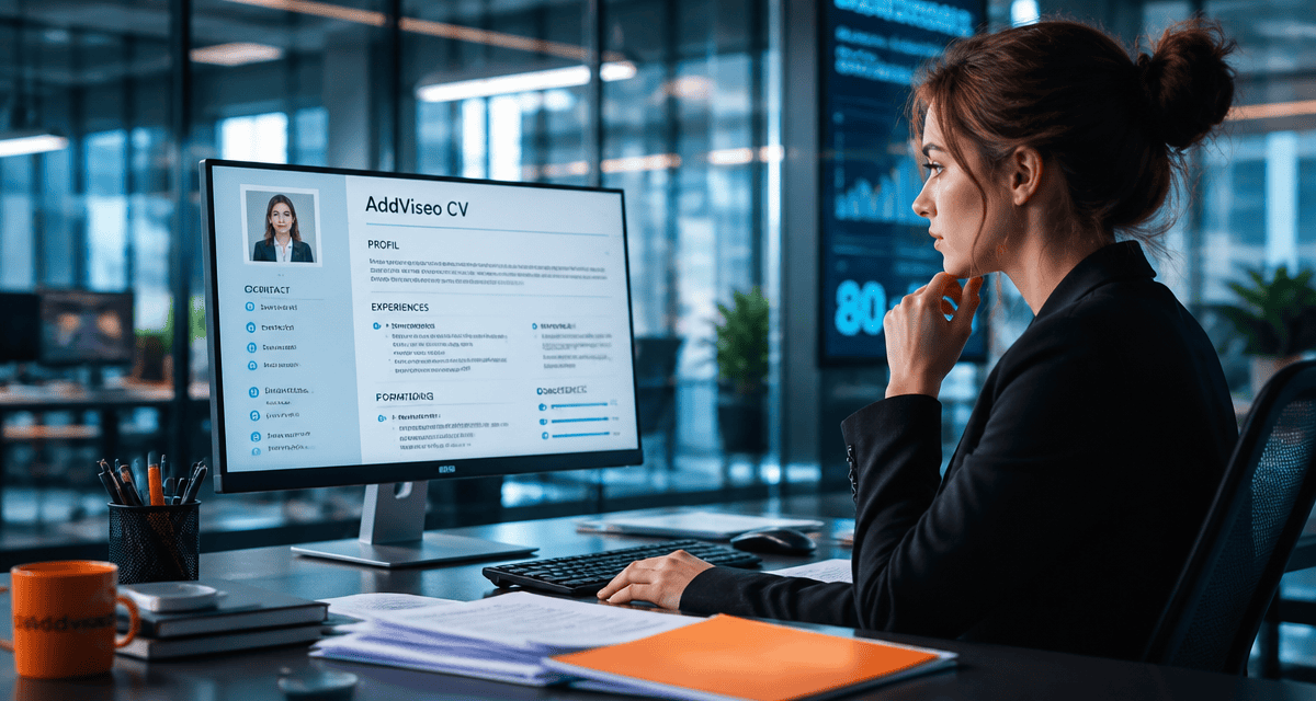 addviseo cv écran analyse offres ciblées