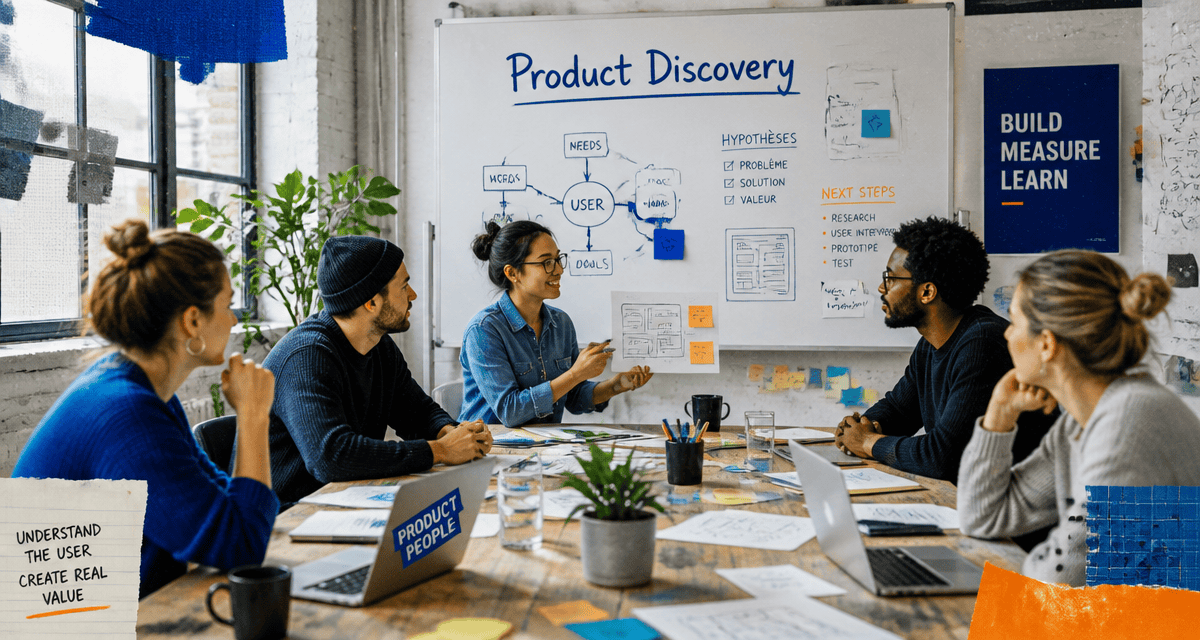 agence product discovery équipe atelier open space