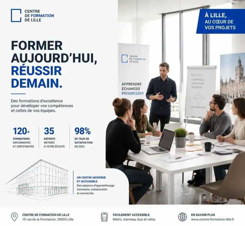 Trajectio Formation Lille, centre de formation professionnelle et accompagnement