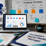 formation social media manager en agence digitale