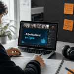 job étudiant en ligne ordinateur
