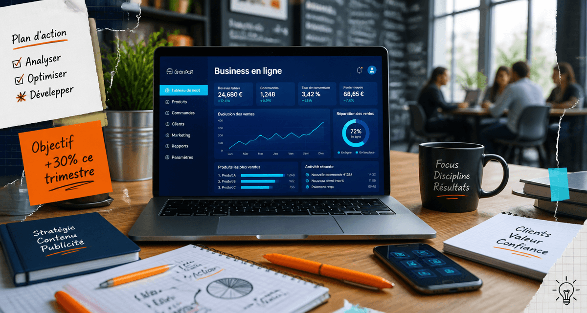 lancer un business en ligne espace coworking moderne