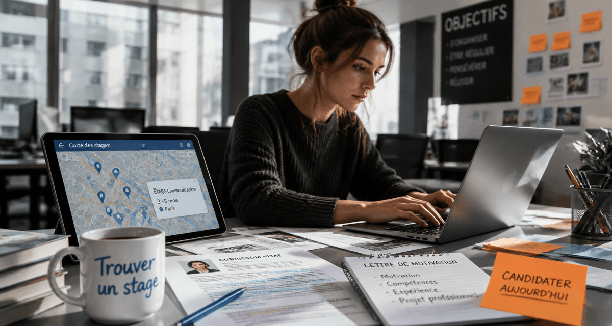 Trouver un stage jeune femme lettre de motivation
