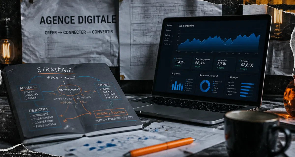 C quoi le marketing digital : carnet stratégie et analytics pour booster la croissance en ligne