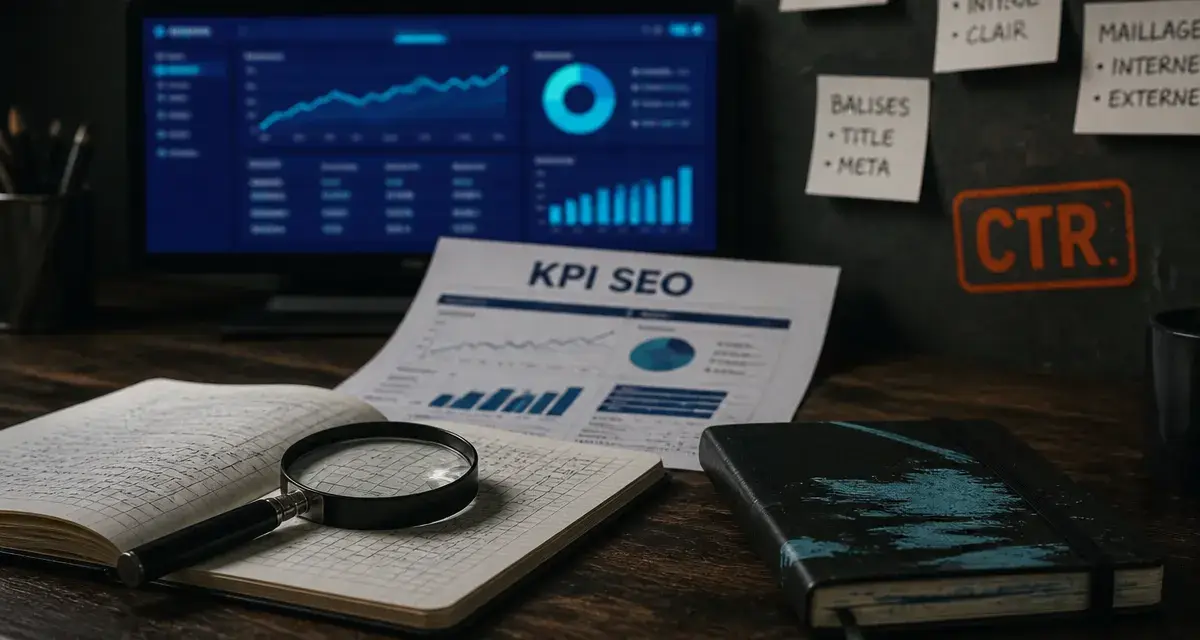 kpi seo tableau de bord ctr