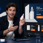 live shopper présentant produits en direct