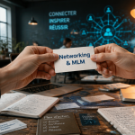 Marketing and networking en coworking, échange de cartes