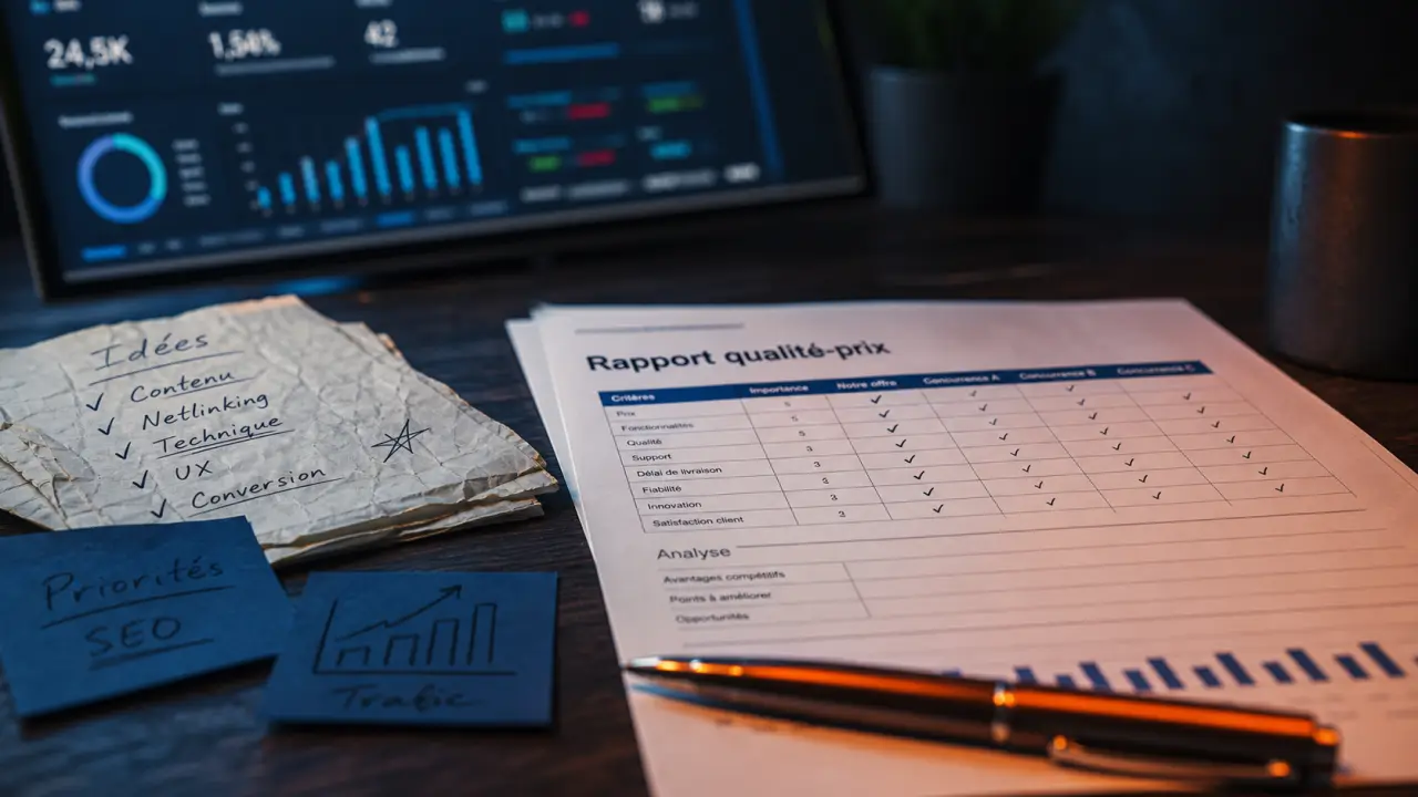 Backlinks pas chers : rapport qualité-prix SEO sur écran