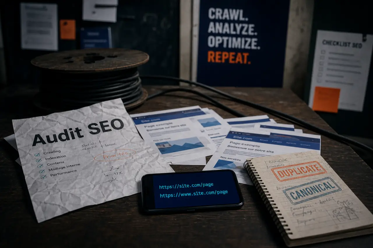 duplicate content and seo : risque indexation