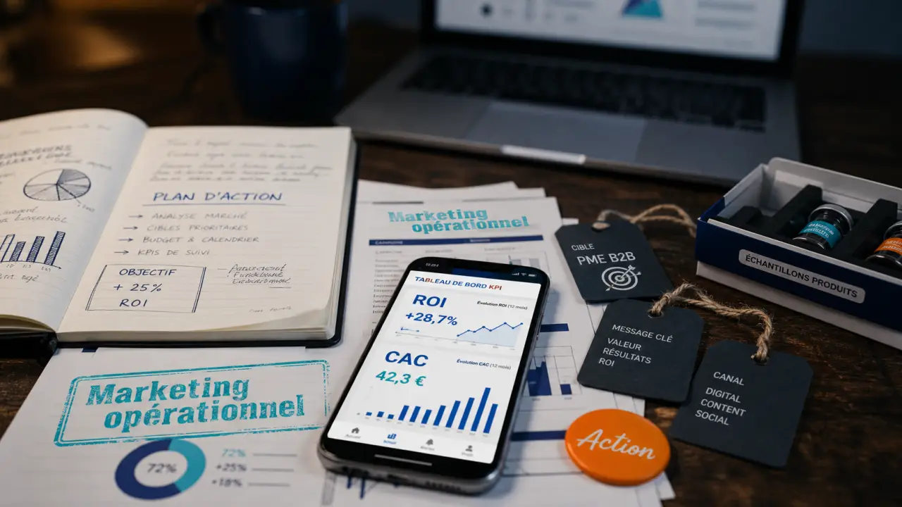 Marketing opérationnel : 4 leviers du mix pour transformer la stratégie en ventes