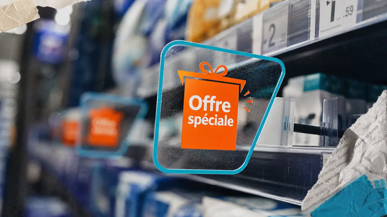 Stop rayon PLV en magasin : vue produit, design sans saturer le linéaire