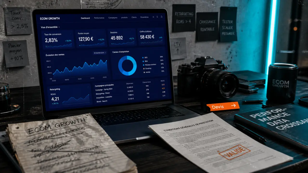 ecom growth : vérifier agence e-commerce ou société