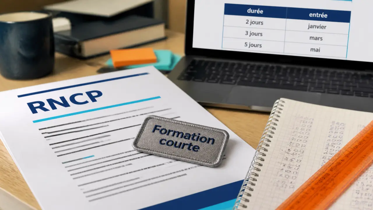 Formation courte reconversion : secteurs qui recrutent en moins de 12 mois