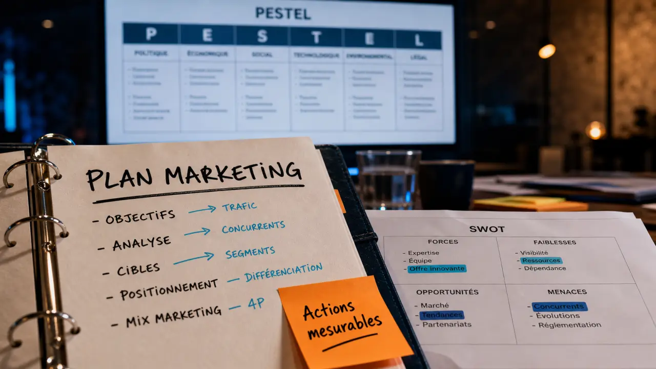 Formation plan marketing : diagnostic stratégique et plan d’action opérationnel