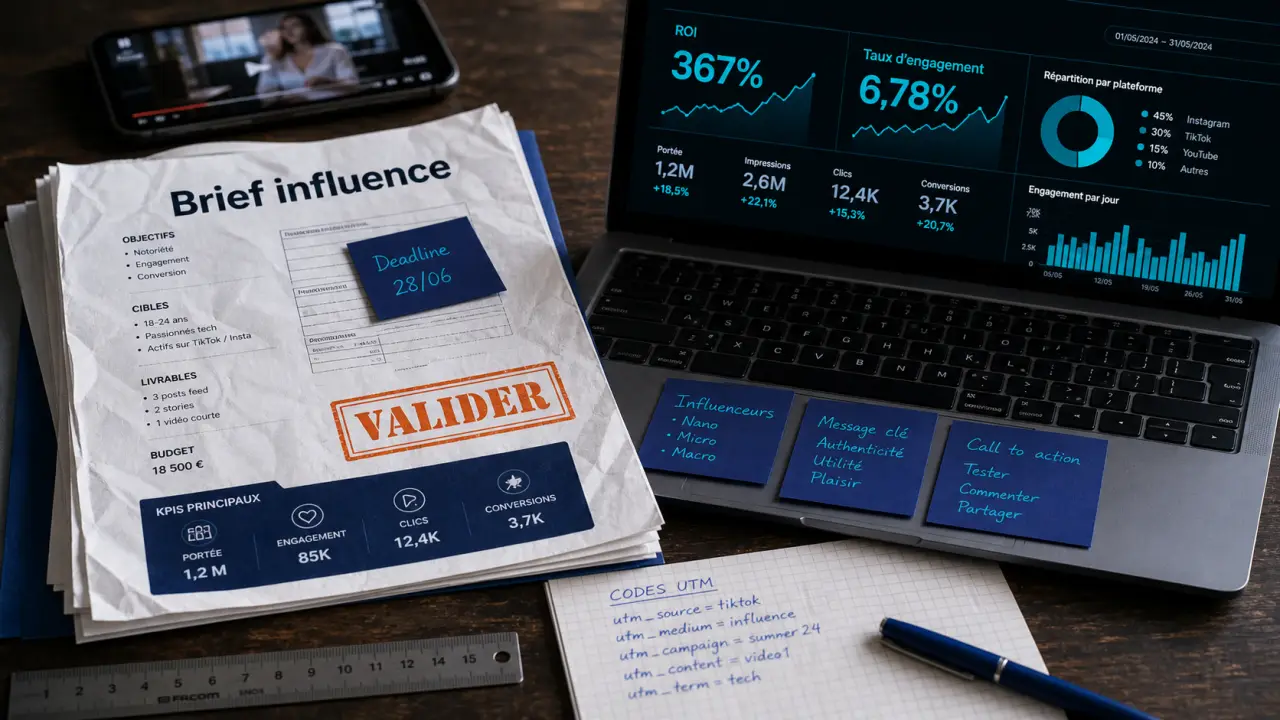 Meilleures pratiques marketing influence : confiance, sélection, mesure ROI et engagement