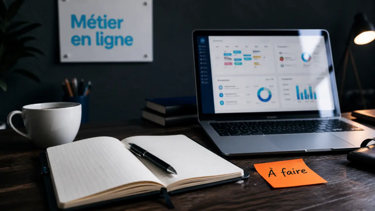 Metier en ligne : sans diplôme, bien payé ou full remote