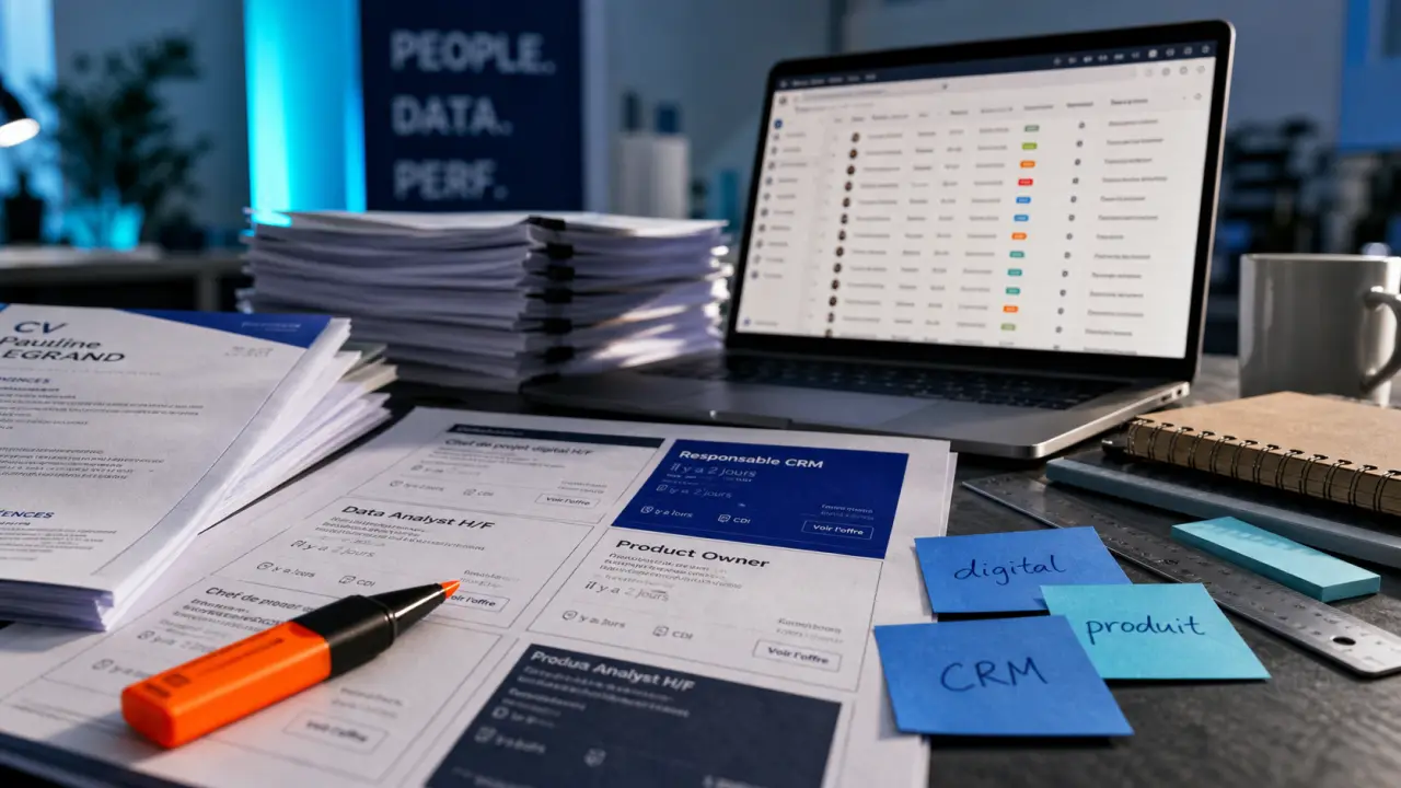 Stage en marketing : filtre spécialité, niveau, missions