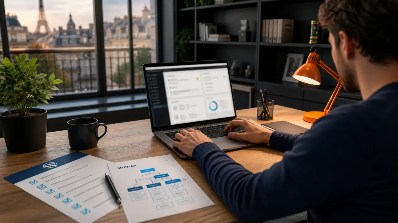 Webmaster WordPress Paris : SEO, technique et conversion