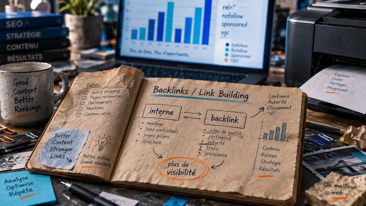 Linkbuilding : liens faciles qui fragilisent le SEO