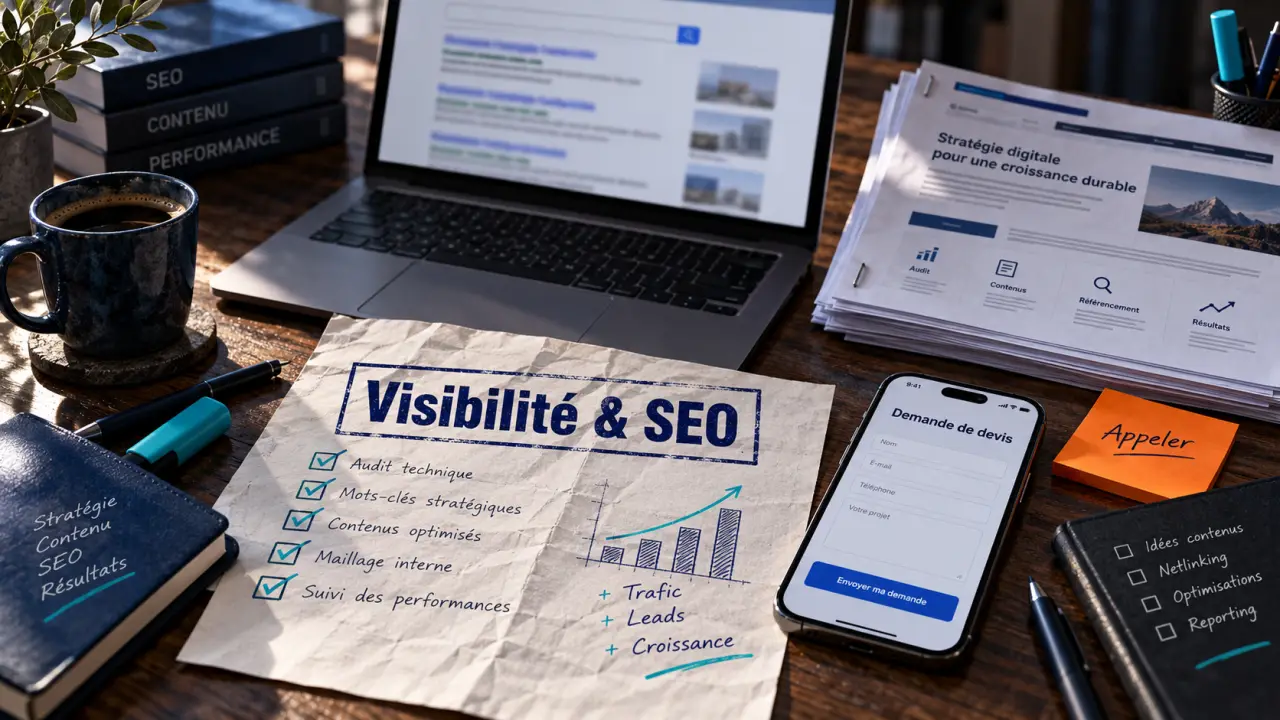 Augmenter la visibilité d’une entreprise : SEO et devis en ligne