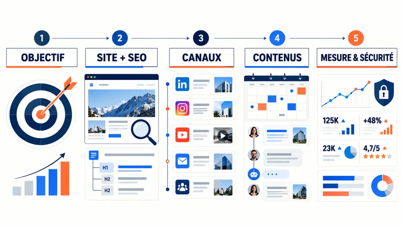 Comment optimiser sa stratégie digitale pour booster sa visibilité en ligne grâce à un parcours structuré
