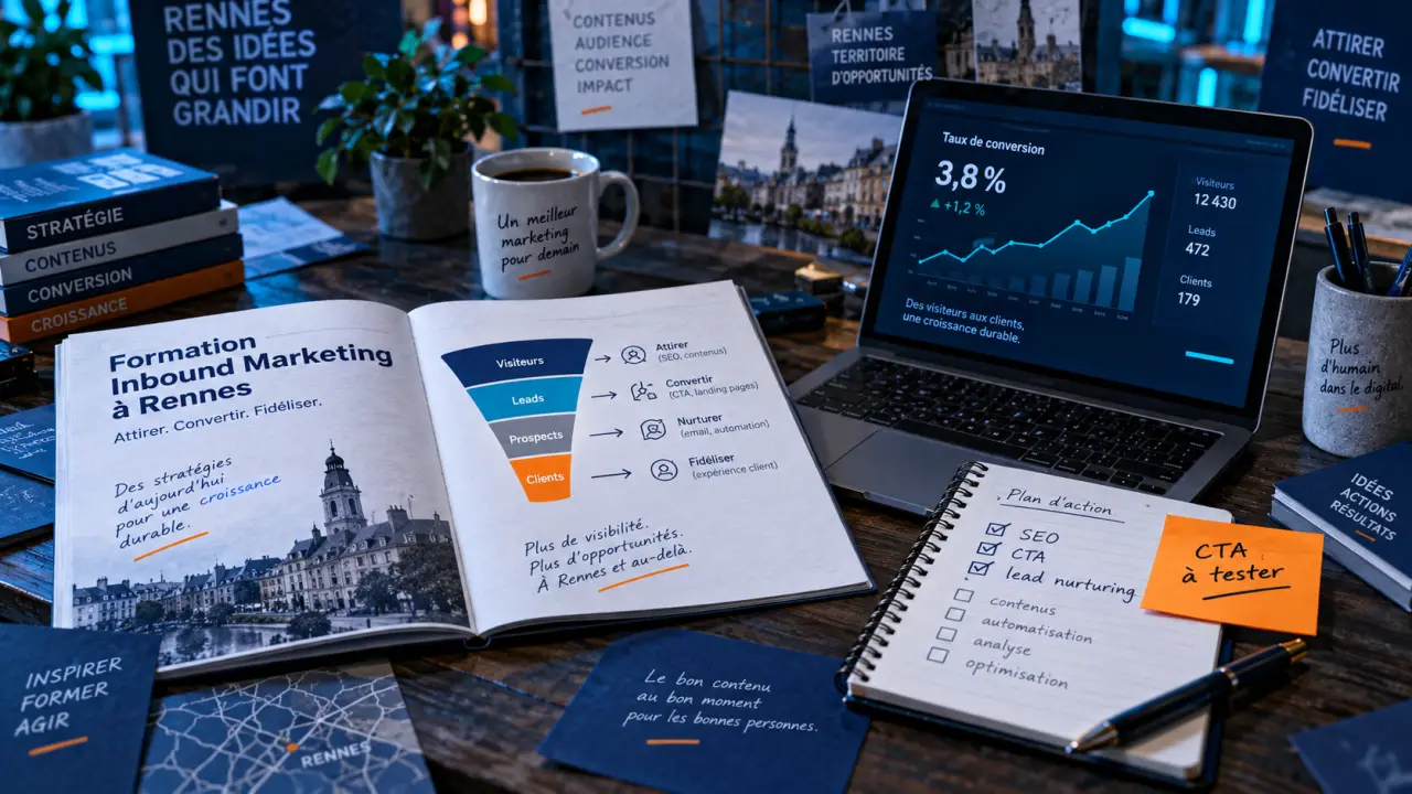 Formation inbound marketing Rennes : programme, format, prix