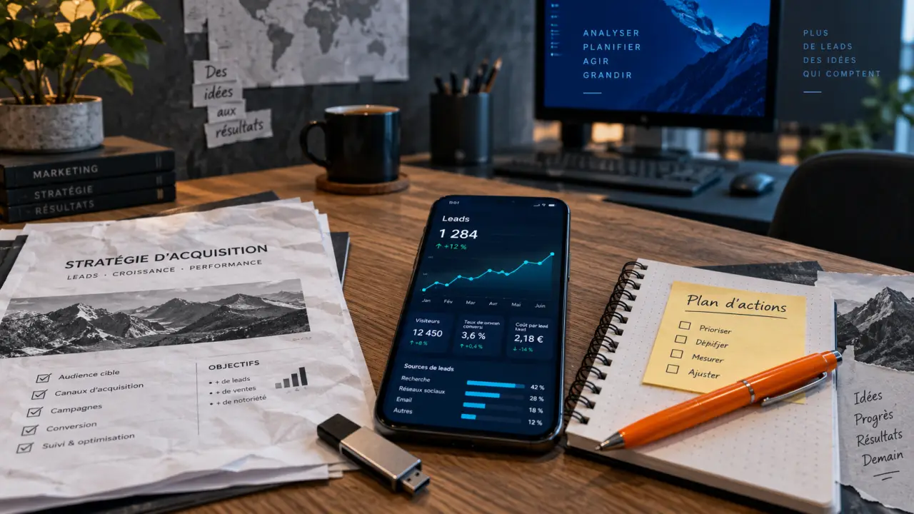 Stratégie digitale Angers : budget marketing pour générer des leads